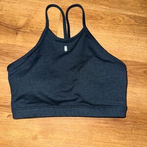 NOBULL Halter Sports Bra (Navy Blue)